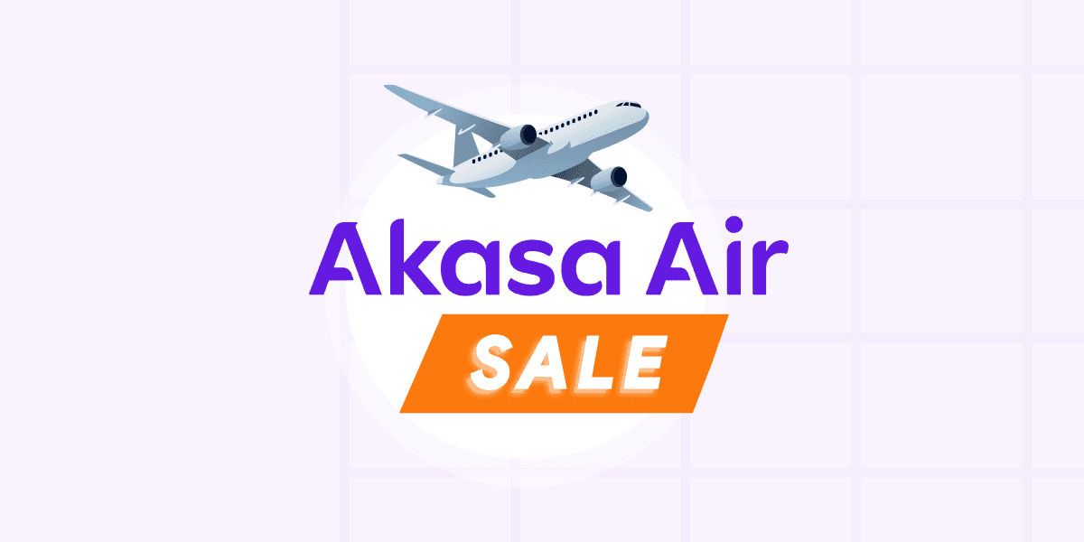 Akasa Air Sale is LIVE!