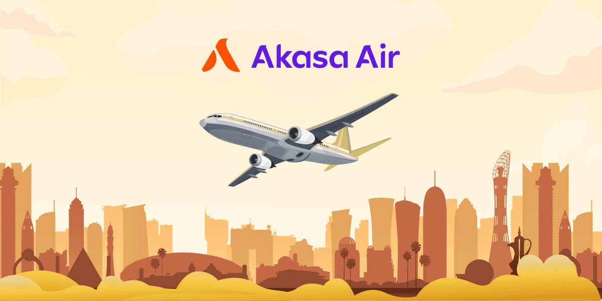 Akasa Air Sale is LIVE! Fly to Qatar!