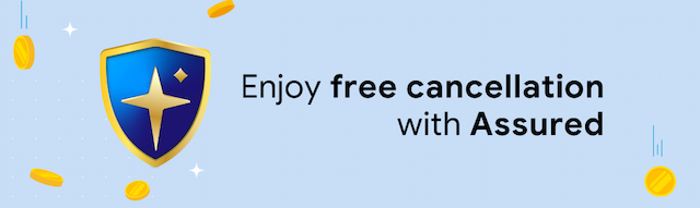 Enjoy free cancellation with with Assured