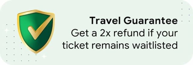 Enjoy 2x refund with with Travel Guarantee