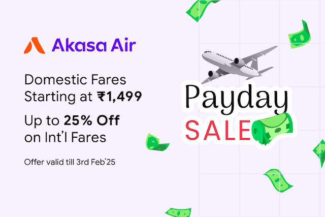 Akasa Air Diwali Sale Web