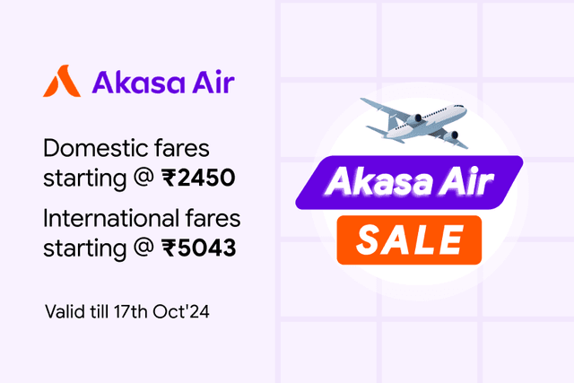 Akasa Air Festive Sale Web