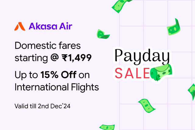 Akasa Air Diwali Sale Web