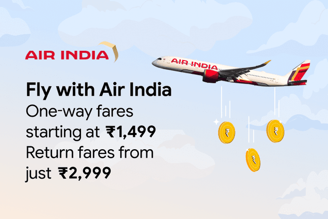 Air India Domestic Sale Web