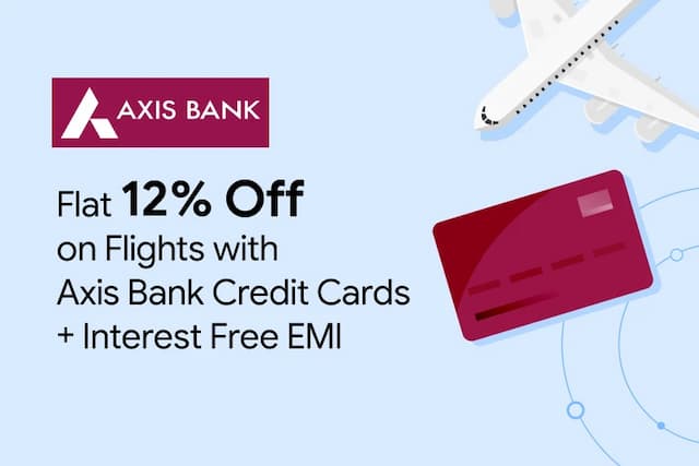 Flat 12% Off with Axis Bank Credit Cards + Interest Free EMI Flat 12% Off with Axis Bank Credit Cards + Interest Free EMI