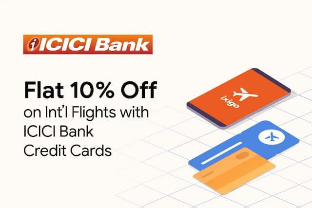 Flat 10% Off up to ₹3,500 with ICICI Bank Credit Cards Flat 10% Off up to ₹3,500 with ICICI Bank Credit Cards