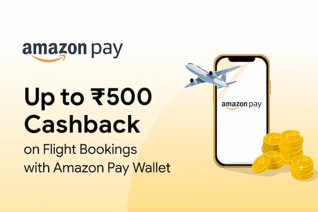Get up to ₹500 cashback using Amazon Pay Wallet Get up to ₹500 cashback using Amazon Pay Wallet