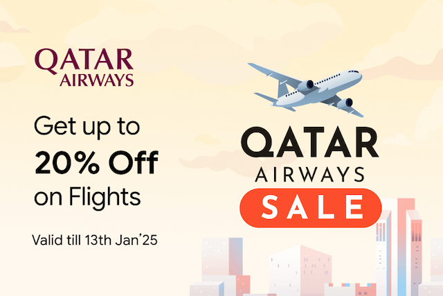 Qatar Airways Diwali Sale Web