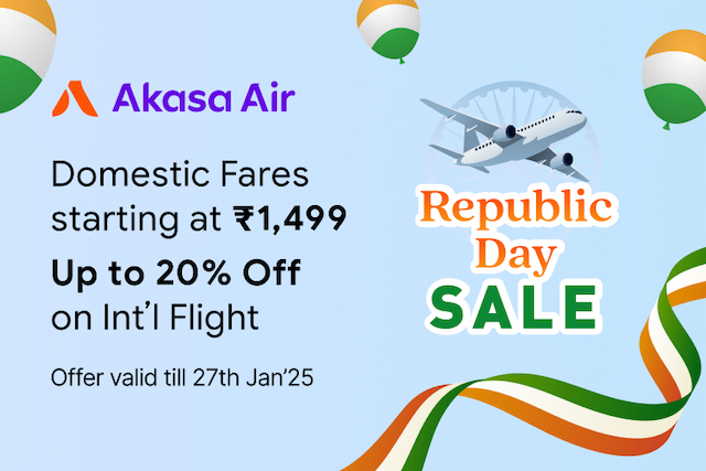 Akasa Air Diwali Sale Web