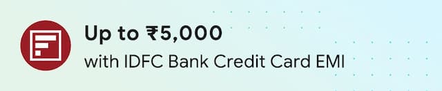 Get up to ₹5,000 Off on Domestic Flights with IDFC FIRST Bank Credit Card+Interest Free EMI