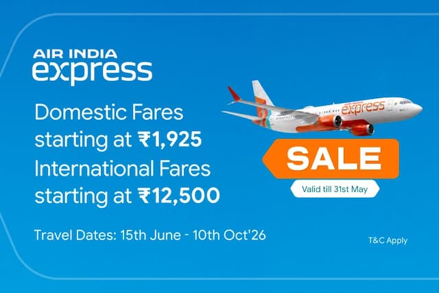 Air India Express Sale is now live! Air India Express Sale is now live!