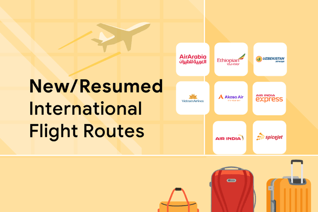 resumed int'l routes wen new